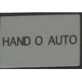 Hand/auto Legend Plate